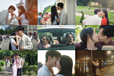 Tập 1 'Queen of Tears' bùng nổ nhờ màn tấu hài của Kim Soo Hyun- Ảnh 1. Loạt khoảnh khắc lãng mạn, nụ hôn ngọt ngào của Kim Soo Hyun và Kim Ji Won trong tập 1 Queen of Tears khiến mọt phim phấn khích