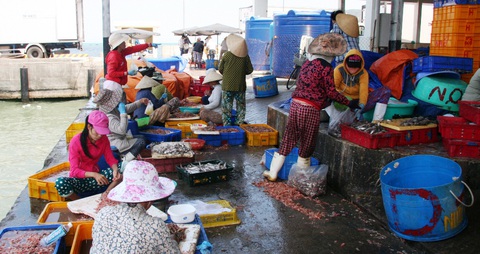 Nha Trang buộc dừng cơ sở mầm non không phép, trẻ đang học chuyển đi đâu?- Ảnh 1. Khu vực cảng cá thuộc xã Vĩnh Lương (TP Nha Trang) là địa bàn xã có nhiều cơ sở mầm non, trông giữ trẻ không phép phải dừng hoạt động, có nhiều phụ huynh nghèo, đi làm thuê chưa biết gởi con đi đâu - Ảnh: PHAN SÔNG NGÂN