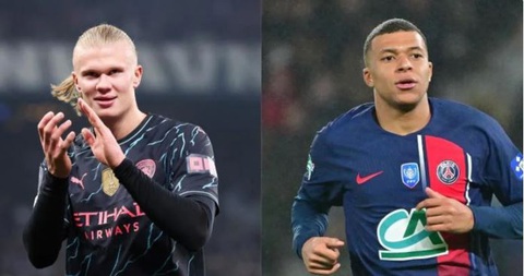 Ronaldo 'béo': Thật điên rồ nếu Mbappe, Haaland và Bellingham đá cùng đội- Ảnh 1. "Người ngoài hành tinh" Ronaldo hy vọng Mbappe và Haaland sẽ cùng đá chung 1 đội - Ảnh: Getty