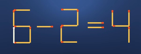 Thử tài IQ: Di chuyển một que diêm để 3+4=1 thành phép tính đúng- Ảnh 4.