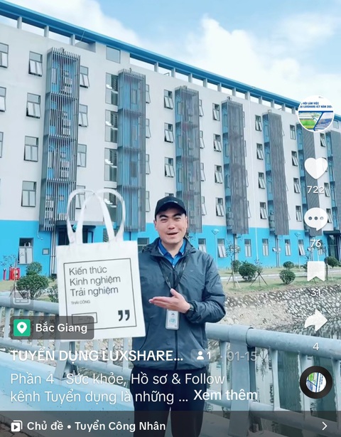 Độc lạ livestream tuyển dụng, lướt TikTok chốt việc làm- Ảnh 2. Anh Đoàn Duy Mạnh bắt trend "kiến thức - kinh nghiệm - trải nghiệm" thu hút nhiều bạn trẻ ứng tuyển trên TikTok - Ảnh chụp màn hình: HÀ QUÂN