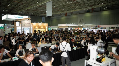 Những cái bắt tay giúp Vietnam Coffee Challenge 2023 bứt phá- Ảnh 1. VCC 2023 đón tiếp hơn 19,000 khách tham quan ở 3 miền tổ quốc