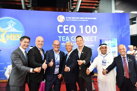 Thương hiệu Đôi Dép tham dự World Tea Expo 2024- Ảnh 5. Các đại biểu tham dự “CEO 100 Tea Connect” tại diễn đàn kinh tế TP.HCM 2023
