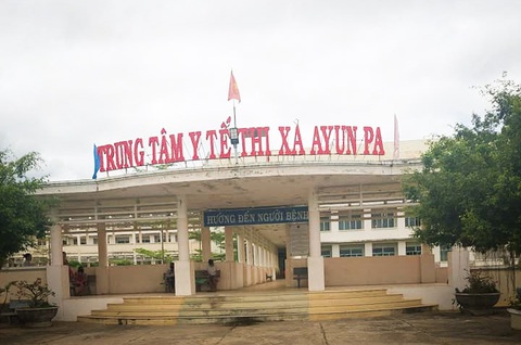 Vụ thai 9 tháng tử vong ở Gia Lai: Trách nhiệm thuộc về kíp trực- Ảnh 1. Trung tâm Y tế thị xã Ayun Pa, nơi xảy ra việc thai 9 tháng tử vong - Ảnh: TTYT Ayun Pa