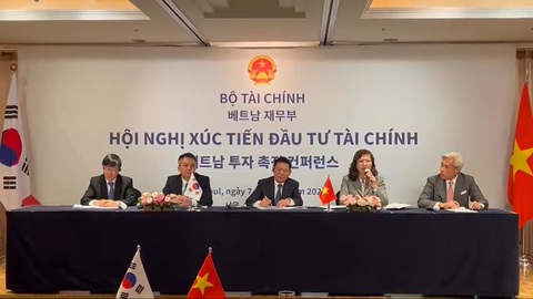 Sang Nhật Bản, Hàn Quốc mời gọi đầu tư chứng khoán Việt- Ảnh 2. Hội nghị nhằm kêu gọi đầu tư và củng cố lòng tin của nhà đầu tư ngoại đối với tiềm năng phát triển của thị trường chứng khoán Việt Nam - Ảnh: SSC