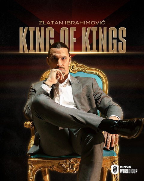 Tin tức thể thao sáng 12-3: Chelsea giành 3 điểm, Ibrahimovic là chủ tịch của Kings World Cup- Ảnh 2. Zlatan Ibrahimovic được chọn là chủ tịch của Kings World Cup - Ảnh: MARCA