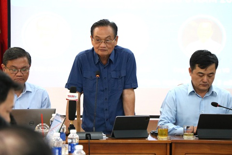 TS Trần Du Lịch: TP.HCM cần xác định TS Trần Du Lịch phát biểu gợi mở tại tọa đàm - Ảnh: CẨM NƯƠNG