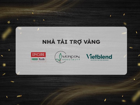 7 thương hiệu lớn chung tay mang đấu trường barista Việt vươn ra khu vực- Ảnh 3. Ngoài ra, VCC cònđồng hành Epicure Vina tài trợ máy pha cà phê, Vietblend cung cấp máy xay Ceado E37s và máy pha Orchestrale Radiofonica