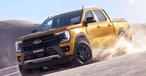 Ford Ranger Wildtrak mạnh hơn với động cơ V6 bổ sung, giá quy đổi 1,06 tỉ đồng- Ảnh 1. Ngoài nâng cấp về động cơ, phiên bản Ford Ranger Wildtrak V6 không có nhiều thay đổi - Ảnh: Ford