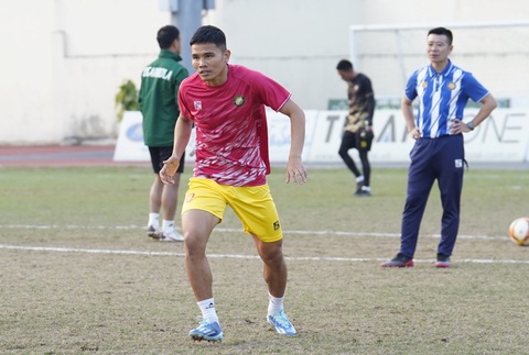Tuyển thủ Lê Văn Thắng lập hat-trick, giúp ĐKVĐ Thanh Hóa thăng hoa- Ảnh 2. ĐKVĐ Thanh Hóa tiến thẳng vào tứ kết để bảo vệ danh hiệu - Ảnh: DATHFC