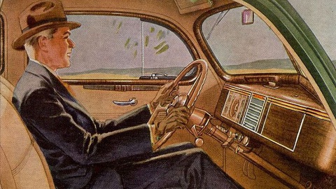 Nữ tỉ phú Mỹ thiệt mạng khi đang lái Tesla- Ảnh 7. Cần số từng được thử nghiệm ở rất nhiều vị trí, trước khi chuyển về khu vực tiện lợi nhất là giữa 2 ghế trước như bây giờ - Ảnh: Pinterest