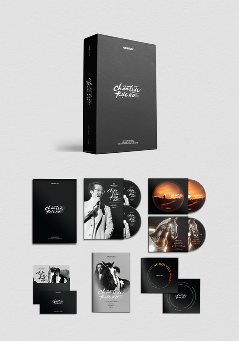 Hà Anh Tuấn tung album 'Chân trời rực rỡ'- Ảnh 3. Bộ DVD - CD Chân trời rực rỡ đẹp, sang trọng và quý giá từ Hà Anh Tuấn
