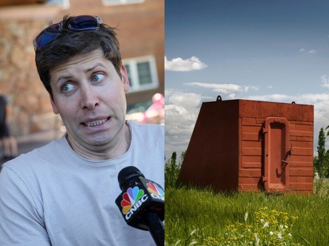 Tỉ phú Sam Altman luôn bị hầm trú ẩn ngày tận thế ám ảnh - Ảnh: Getty Images Tỉ phú Sam Altman luôn bị hầm trú ẩn ngày tận thế ám ảnh - Ảnh: Getty Images
