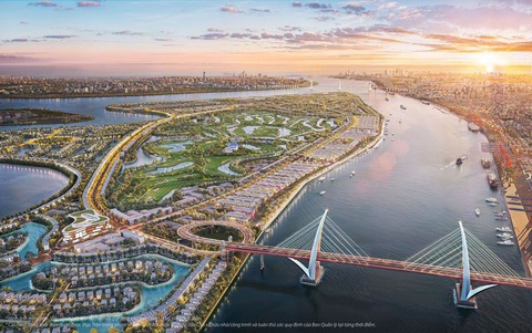 Vinhomes Royal Island có quy mô 877 ha, tọa lạc trọn vẹn trên đảo Vũ Yên, là đô thị đảo đầu tiên giữa trung tâm thành phố. Ảnh: Đ.H Vinhomes Royal Island có quy mô 877ha, tọa lạc trọn vẹn trên đảo Vũ Yên, là đô thị đảo đầu tiên giữa trung tâm thành phố - Ảnh: Đ.H