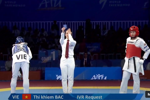 Võ sĩ Bạc Thị Khiêm trượt vé dự Olympic Paris- Ảnh 2. HLV khiếu nại bất thành cho Bạc Thị Khiêm - Ảnh chụp màn hình