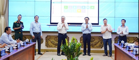 TP.HCM công bố phần mềm Hệ thống quản lý khiếu nại, tố cáo- Ảnh 1. Công bố phần mềm hệ thống quản lý khiếu nại, tố cáo của TP.HCM - Ảnh: N.X