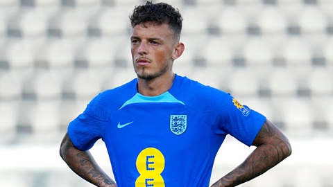Hậu vệ Arsenal giận HLV Southgate, từ chối lên tuyển Anh- Ảnh 1. Hậu vệ Ben White (CLB Arsenal) từ chối khoác áo tuyển Anh - Ảnh: REUTERS