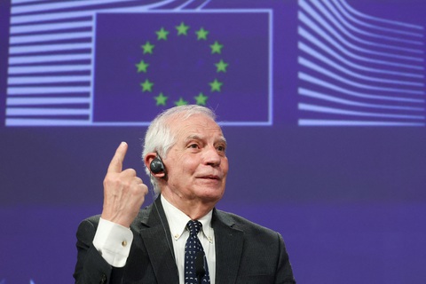 Người đứng đầu chính sách đối ngoại của Liên minh châu Âu (EU), ông Josep Borrell - Ảnh: REUTERS Người đứng đầu chính sách đối ngoại của Liên minh châu Âu (EU), ông Josep Borrell - Ảnh: REUTERS