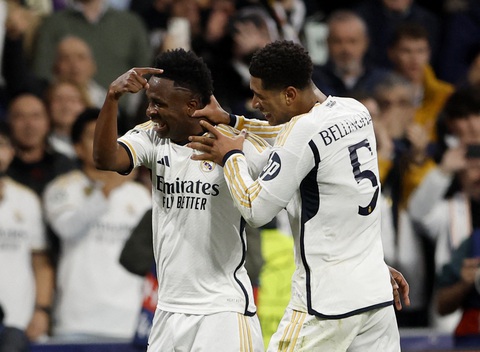 Tứ kết Champions League: Real Madrid đấu Man City, PSG gặp Barcelona- Ảnh 1. Real Madrid có lần thứ 3 liên tiếp gặp Man City tại Champions League - Ảnh: REUTERS