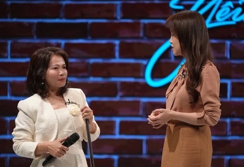 Chị Trần Thị Thuần trong chương trình Trạm yêu thương - Ảnh: BTC Chị Trần Thị Thuần trong chương trình Trạm yêu thương - Ảnh: BTC