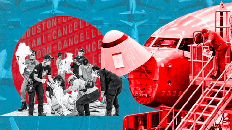 Loạt sự cố của máy bay Boeing đang làm lung lay niềm tin của công chúng vào nhà sản xuất máy bay khổng lồ này - Ảnh minh họa: INEWS