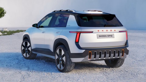 Skoda Epiq ra mắt: Giá 673 triệu đồng, khả năng không nhỏ về Việt Nam- Ảnh 2. Kích thước công bố tạm thời của Skoda Epiq đặt xe vào phân khúc hạng B của VinFast VF 6 - Ảnh: Skoda