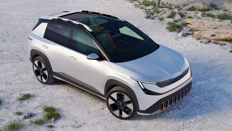 Skoda Epiq ra mắt: Giá 673 triệu đồng, khả năng không nhỏ về Việt Nam- Ảnh 1. Skoda Epiq vừa ra mắt có thiết kế khá năng động, trẻ trung và hiện đại - Ảnh: Skoda