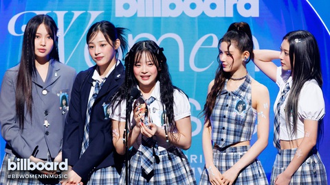 NewJeans được vinh danh ở giải thưởng quốc tế Billboard Women in Music Awards - Ảnh: Billboard NewJeans được vinh danh ở giải thưởng quốc tế Billboard Women in Music Awards - Ảnh: Billboard