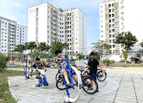 Các khối nhà ở xã hội thuộc sở hữu nhà nước tại quận Cẩm Lệ, TP Đà Nẵng được bố trí thuê - Ảnh: TRƯỜNG TRUNG Các khối nhà ở xã hội thuộc sở hữu nhà nước tại quận Cẩm Lệ, TP Đà Nẵng được bố trí thuê - Ảnh: TRƯỜNG TRUNG