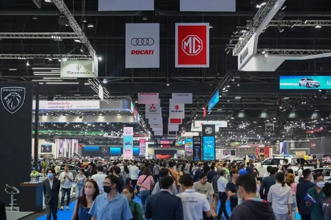 Mua vé Bangkok International Motor Show 2024, khách tham quan có thể nhận được gì?- Ảnh 1. Trước đây triển lãm Bangkok International Motor Show đón tối đa 1,9 triệu lượt khách tham quan, tuy nhiên sau COVID-19 các kỳ sự kiện gần đây mới hồi phục tới ngưỡng hơn 1 triệu lượt tham quan - Ảnh: Bangkokbiz