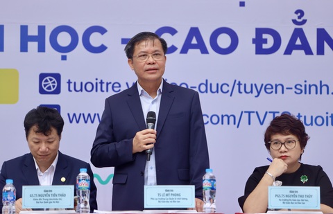 TS Lê Mỹ Phong, Phó cục trưởng Cục quản lý chất lượng, Bộ GD&ĐT - Ảnh: NGUYỄN KHÁNH TS Lê Mỹ Phong, phó cục trưởng Cục Quản lý chất lượng, Bộ GD-ĐT - Ảnh: NGUYỄN KHÁNH