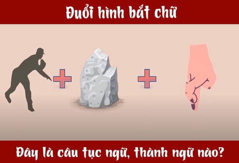 IQ cao có đoán được đây là câu tục ngữ, thành ngữ gì? (P48)- Ảnh 3. IQ cao có đoán được đây là câu tục ngữ, thành ngữ gì? (P48)- Ảnh 3.
