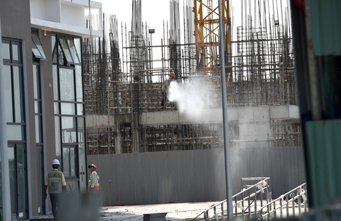 Xây dựng khu nhà ở xã hội tại phường Thạnh Mỹ Lợi, TP Thủ Đức, TP.HCM - Ảnh: TỰ TRUNG Xây dựng khu nhà ở xã hội tại phường Thạnh Mỹ Lợi, TP Thủ Đức, TP.HCM - Ảnh: TỰ TRUNG