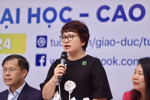 PGS.TS Nguyễn Thu Thủy, Vụ trưởng Vụ Giáo dục đại học - Ảnh NGUYỄN KHÁNH PGS.TS Nguyễn Thu Thủy, vụ trưởng Vụ Giáo dục đại học, giải đáp băn khoăn của phụ huynh - Ảnh: NGUYỄN KHÁNH