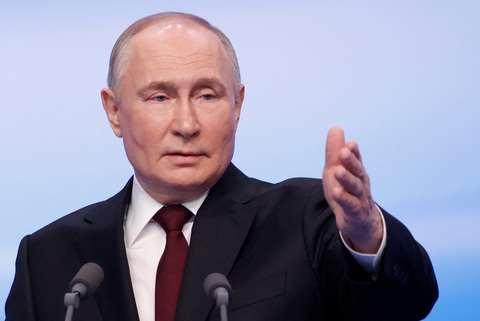 Ông Putin có chiến thắng vang dội nhất từ trước đến nay sau cuộc bầu cử cuối tuần qua - Ảnh: AFP Ông Putin có chiến thắng vang dội nhất từ trước đến nay sau cuộc bầu cử cuối tuần qua - Ảnh: REUTERS