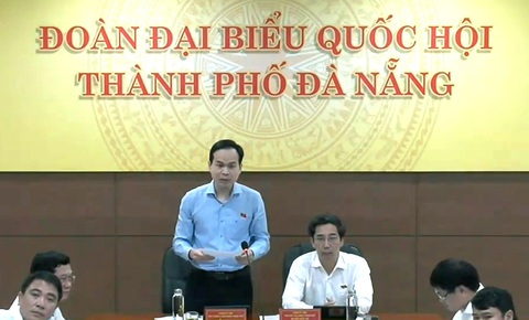 Bộ trưởng Hồ Đức Phớc trả lời chất vấn: Giải pháp giảm giá vàng, USD?- Ảnh 14. Đại biểu Nguyễn Duy Minh - Đoàn đại biểu Quốc hội Đà Nẵng
