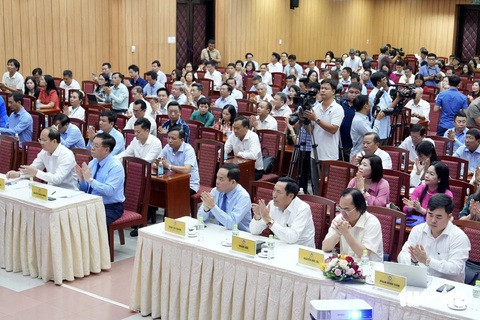 Trưởng Ban Tuyên giáo Trung ương: Tiếp tục tạo điều kiện cho các cơ quan báo chí hoạt động hiệu quả- Ảnh 1. Toàn cảnh hội nghị - Ảnh: HỮU HẠNH