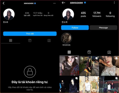 Han So Hee 'quay xe' chóng mặt với drama tình ái- Ảnh 5. Nữ diễn viên đóng rồi mở tài khoản Instagram liên tục