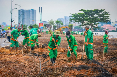 Bờ sông Sài Gòn phía Thủ Thiêm thay đổi rực rỡ- Ảnh 19. Bờ sông Sài Gòn phía Thủ Thiêm thay đổi rực rỡ- Ảnh 19.