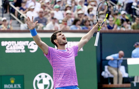 Alcaraz tìm lại sự tự tin sau chức vô địch Indian Wells Open - Ảnh: Getty Alcaraz tìm lại sự tự tin sau chức vô địch Indian Wells Open - Ảnh: Getty