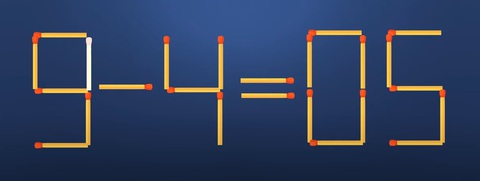Thử tài IQ: Di chuyển một que diêm để 3+7=4+5 thành phép tính đúng- Ảnh 4.