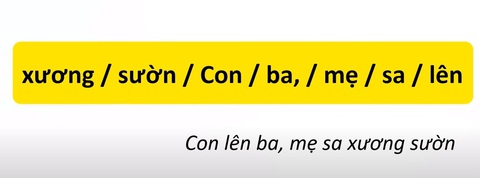 Thử tài tiếng Việt: Sắp xếp các từ sau thành câu có nghĩa (P39)- Ảnh 2.