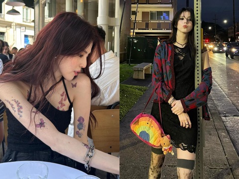 Gu thời trang cá tính của Han Soo Hee - Ảnh: Instagram Gu thời trang cá tính của Han Soo Hee - Ảnh: Instagram