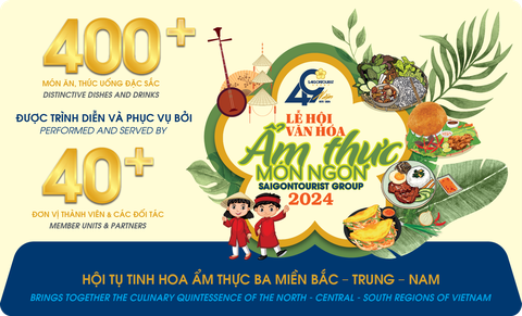 Đẩy mạnh quảng bá tinh hoa ẩm thực Việt- Ảnh 4. Hơn 400 món ăn, thức uống đặc sắc được phục vụ từ hơn 40 đơn vị thành viên và đối tác