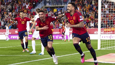 Trước thềm VCK Euro 2024: Cuộc thử nghiệm cuối cùng- Ảnh 4. Tây Ban Nha không còn sử dụng nhiều cầu thủ Real và Barca - Ảnh: REUTERS