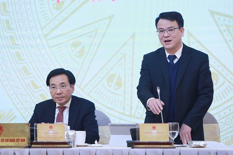 Phó thống đốc lý giải việc thanh khoản dồi dào nhưng tín dụng vẫn tăng trưởng âm- Ảnh 3. Thứ trưởng Bộ Kế hoạch và Đầu tư Trần Quốc Phương - Ảnh: DANH KHANG
