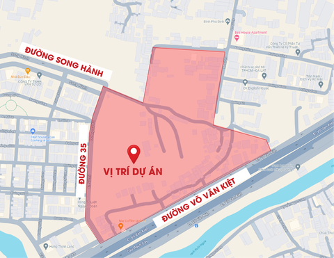 Dự án treo 20 năm ở quận 6, dân sống cảnh ô nhiễm, tường nhà xuống cấp không thể xây mới- Ảnh 14. Vị trí dự án khu III - Nam Lý Chiêu Hoàng.