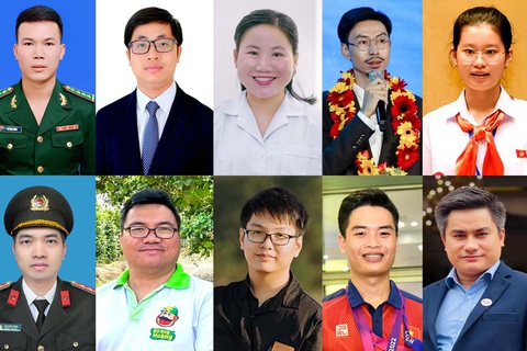 Công bố 10 gương mặt trẻ Việt Nam tiêu biểu năm 2023- Ảnh 1. 10 gương mặt trẻ Việt Nam tiêu biểu năm 2023 - Ảnh: BTC