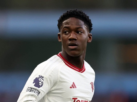 Tin tức thể thao sáng 20-3: Sao trẻ Man United được gọi vào tuyển Anh- Ảnh 1. Kobbi Mainoo được gọi lên tuyển Anh - Ảnh: REUTERS