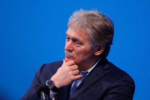 Người phát ngôn Điện Kremlin, Nga, ông Dmitry Peskov - Ảnh: REUTERS Người phát ngôn Điện Kremlin, Nga, ông Dmitry Peskov - Ảnh: REUTERS